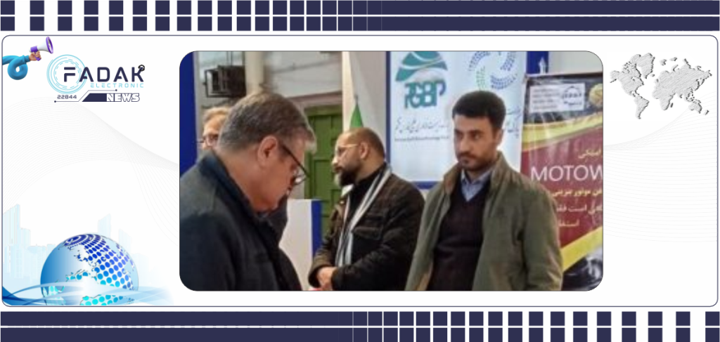 رونمایی فدک الکترونیک در نمایشگاه ایران ساخت و تحسین رئیس جمهور.